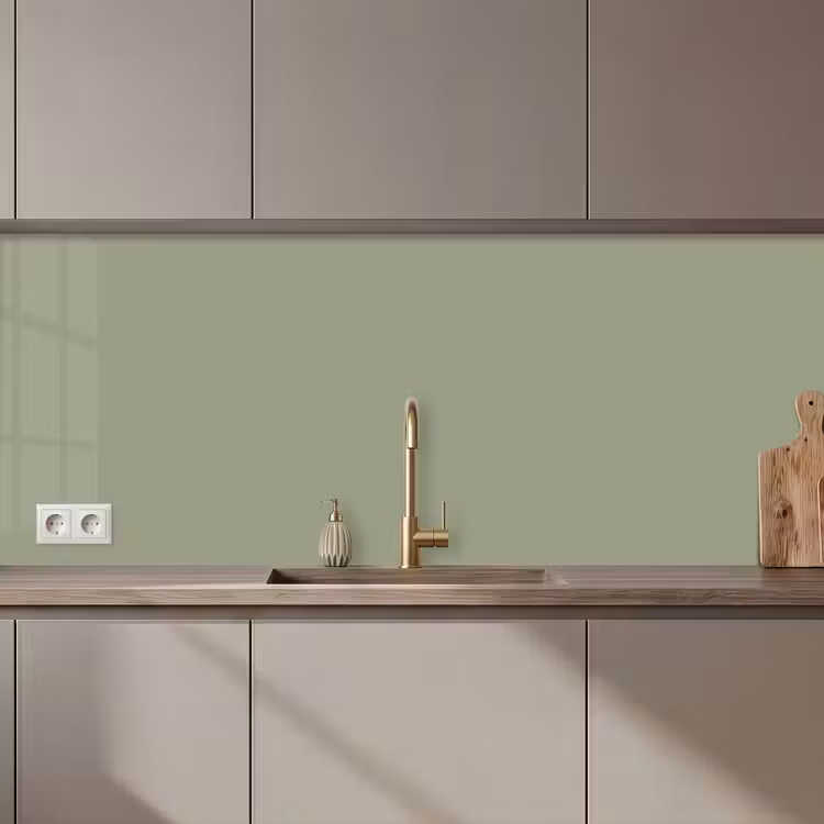 Keuken achterwand - Sage - Mist - Groen — 1