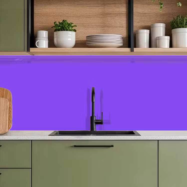 Keuken achterwand - Vivid - Violet - Paars — 8