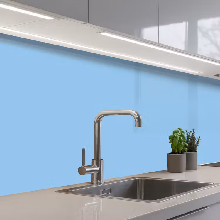 Keuken achterwand - Baby - Blue - Blauw — 2