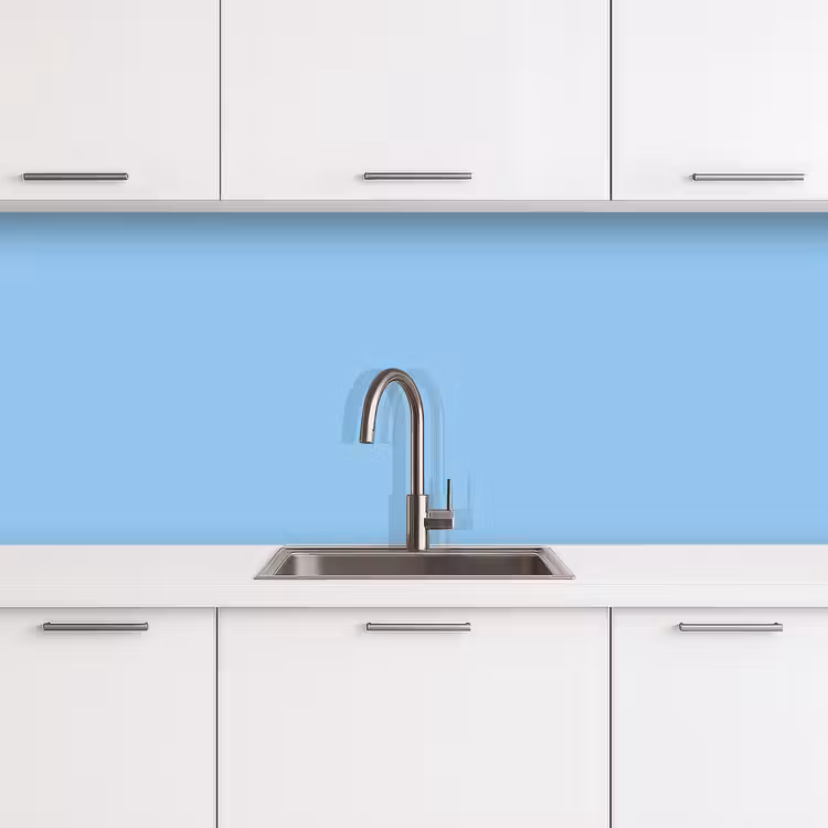 Keuken achterwand - Baby - Blue - Blauw — 4