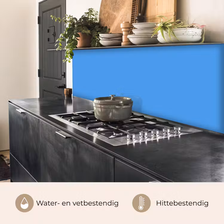 Keuken achterwand - Bright - Azure - Blauw — 5