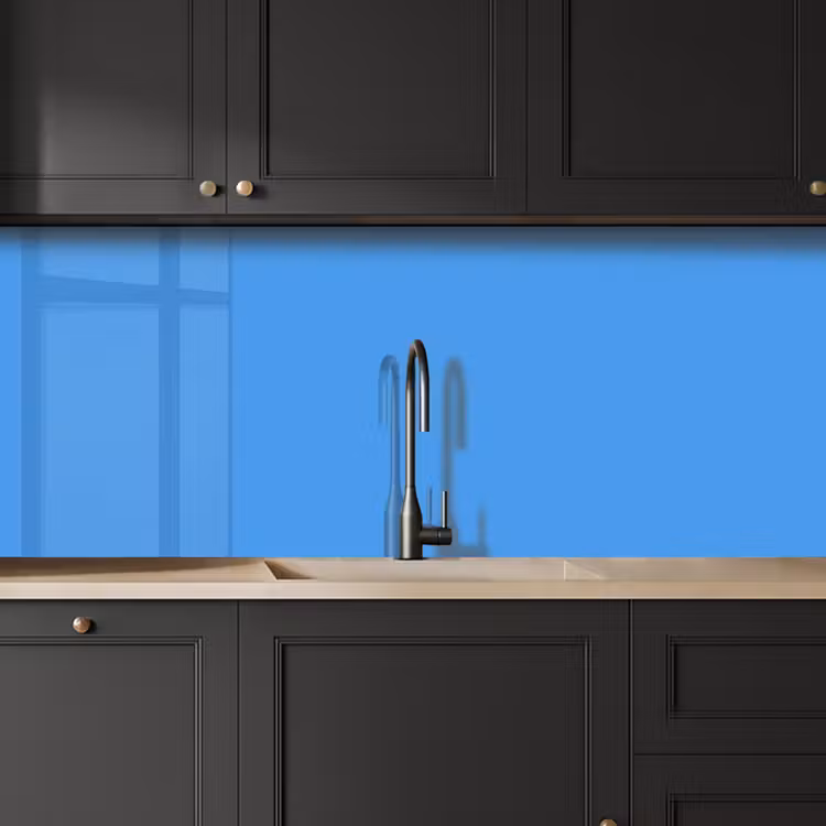Keuken achterwand - Bright - Azure - Blauw — 6