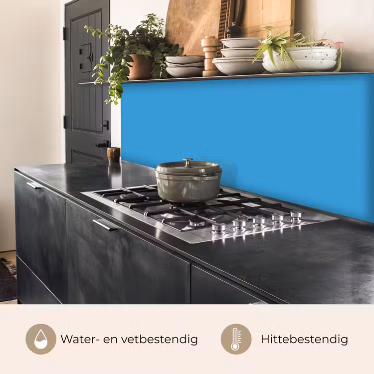 Keuken achterwand - Cerulean - Breeze - Blauw — 5