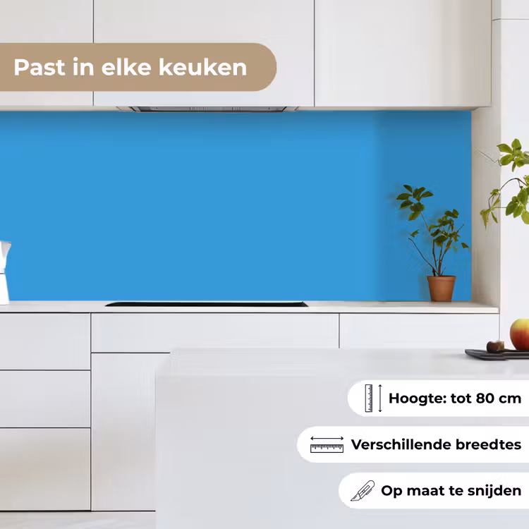 Keuken achterwand - Cerulean - Breeze - Blauw — 7