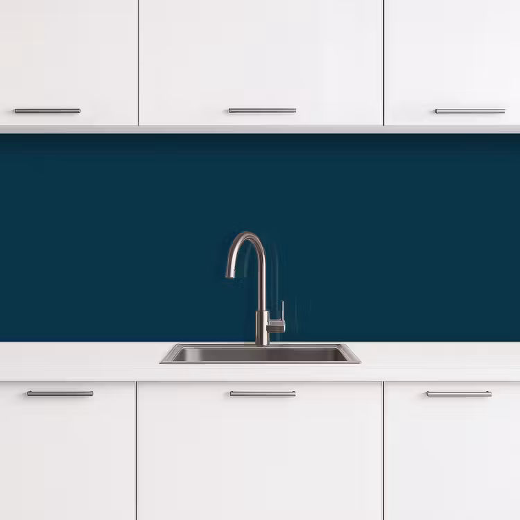 Keuken achterwand - Dark - Indigo - Blauw — 4