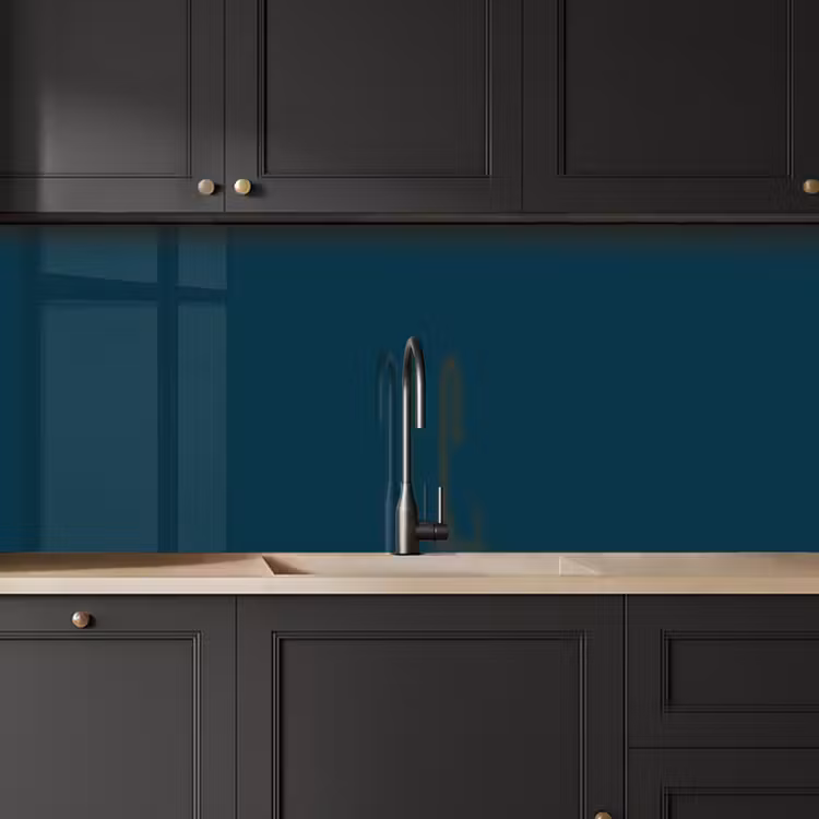 Keuken achterwand - Dark - Indigo - Blauw — 6