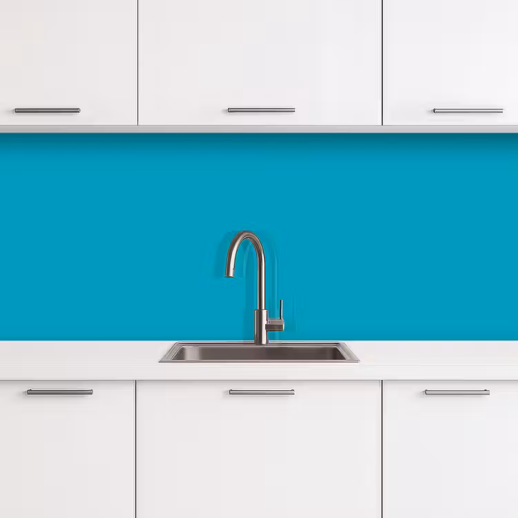 Keuken achterwand - Deep - Turquoise - Turkoois — 4