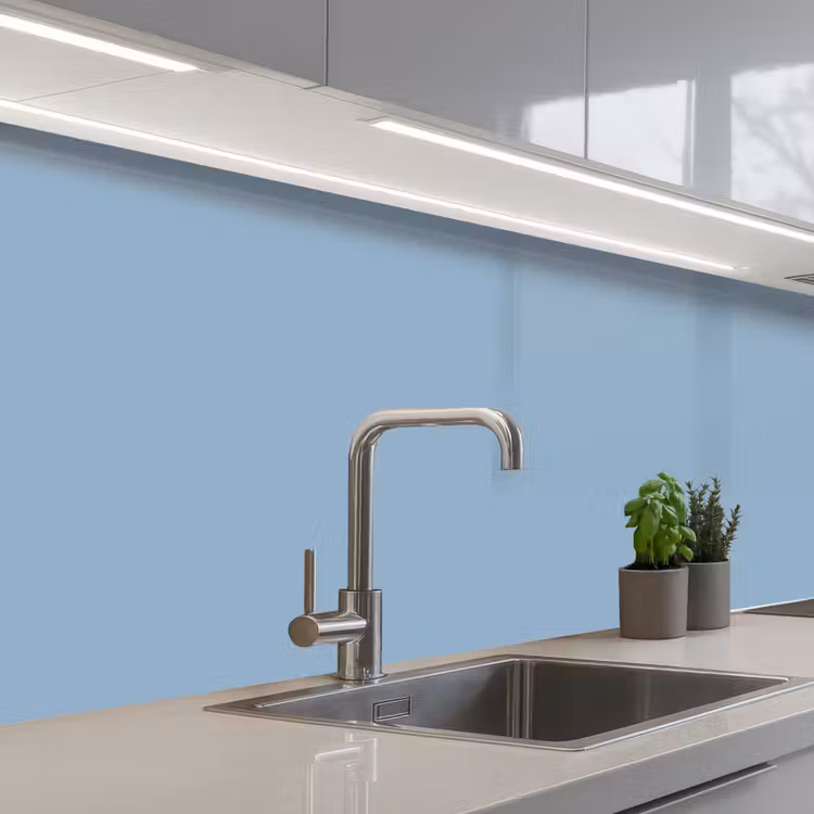 Keuken achterwand - Dusty - Denim - Blauw — 2