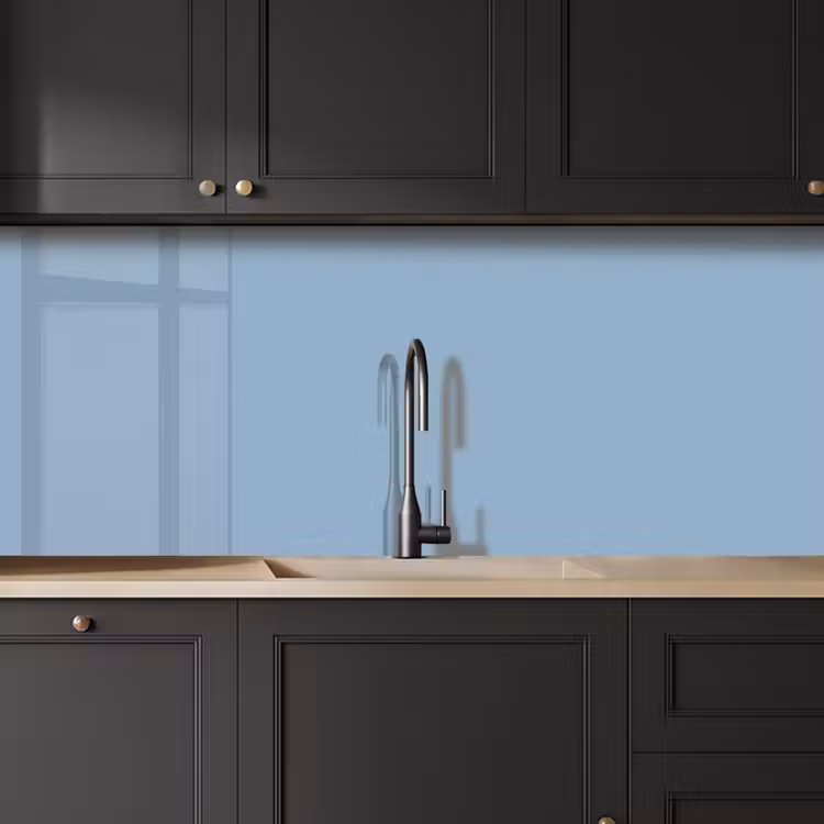 Keuken achterwand - Dusty - Denim - Blauw — 6