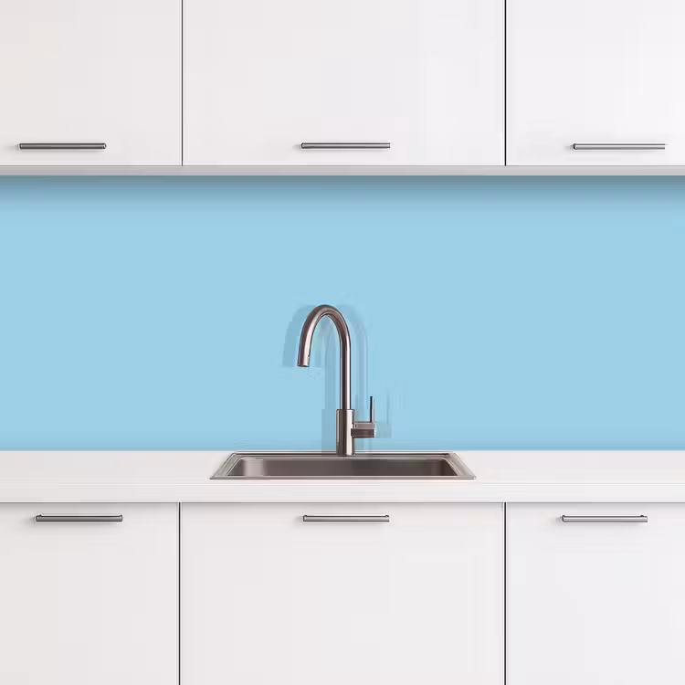 Keuken achterwand - Ice - Blue - Blauw — 4