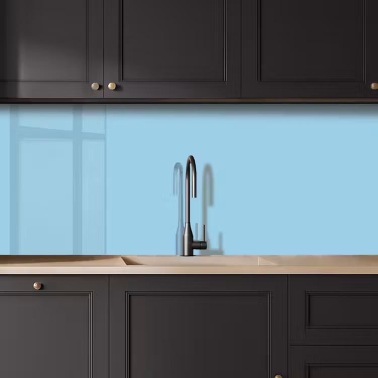 Keuken achterwand - Ice - Blue - Blauw — 6