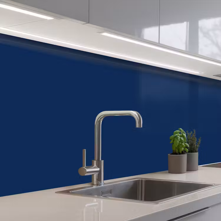 Keuken achterwand - Midnight - Navy - Blauw — 2