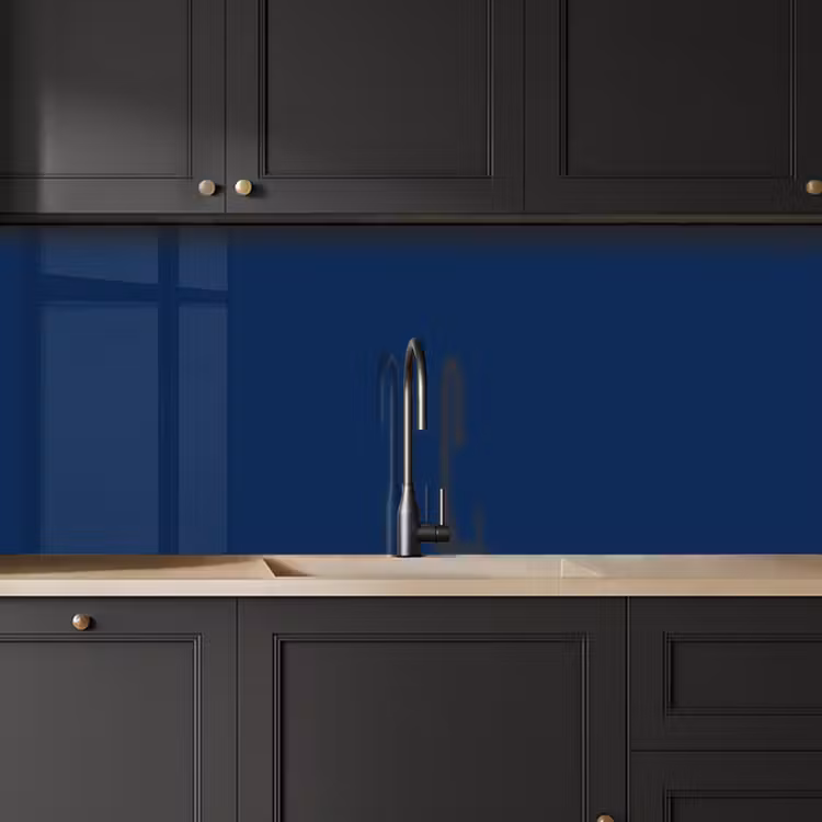 Keuken achterwand - Midnight - Navy - Blauw — 6