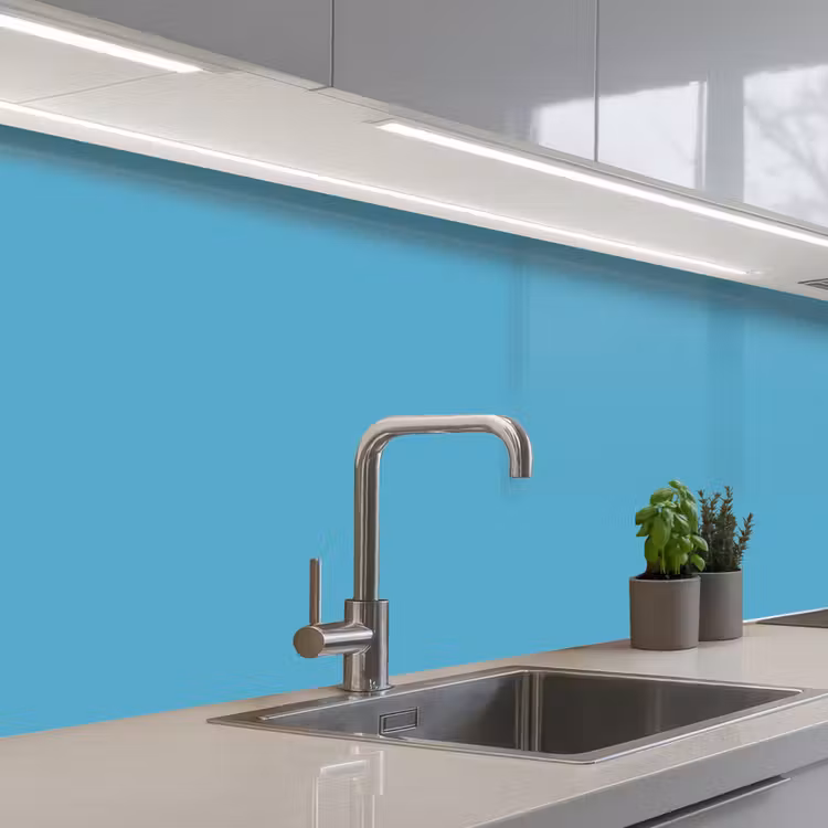 Keuken achterwand - Ocean - Teal - Blauw — 2