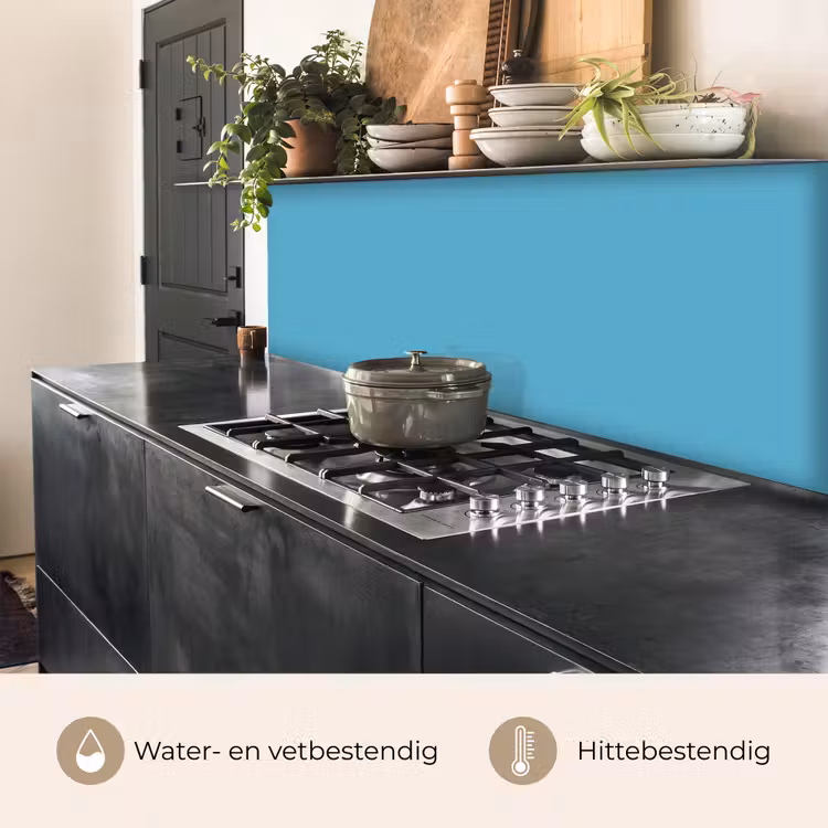 Keuken achterwand - Ocean - Teal - Blauw — 5