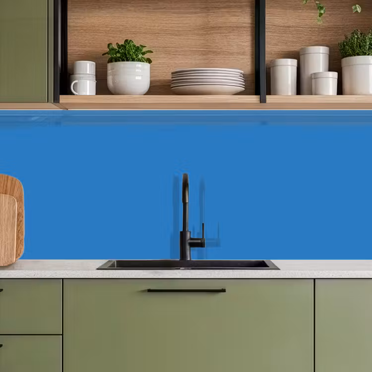 Keuken achterwand - Royal - Blue - Blauw — 8