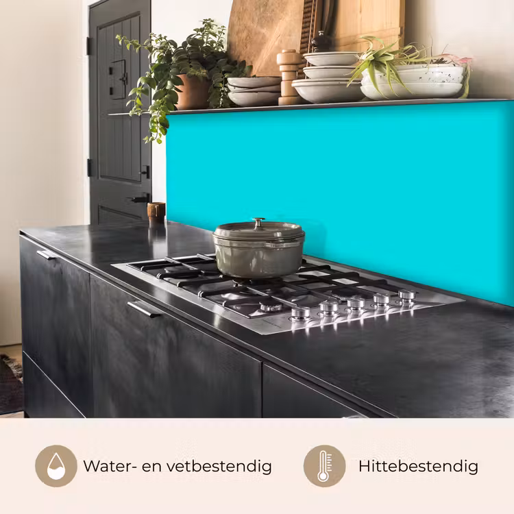 Keuken achterwand - Vivid - Aquamarine - Turkoois — 5