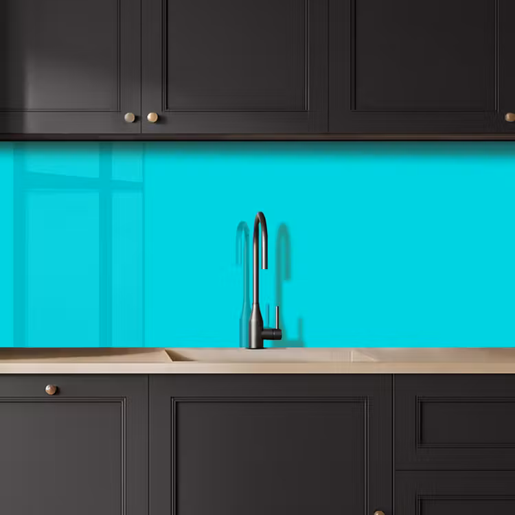 Keuken achterwand - Vivid - Aquamarine - Turkoois — 6