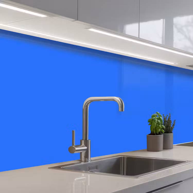 Keuken achterwand - Vivid - Cobalt - Blauw — 2