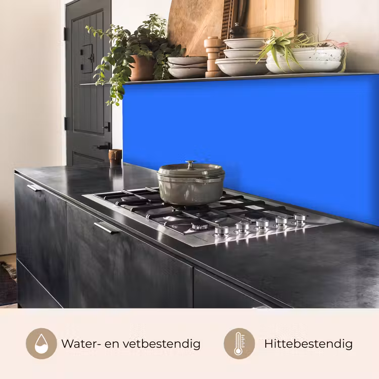 Keuken achterwand - Vivid - Cobalt - Blauw — 5