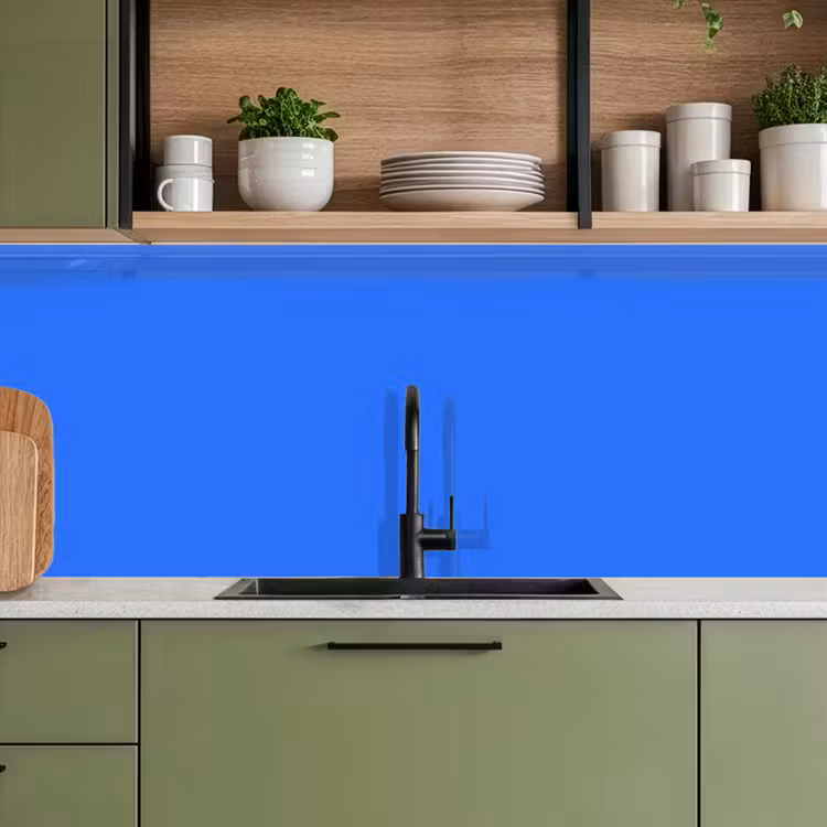 Keuken achterwand - Vivid - Cobalt - Blauw — 8