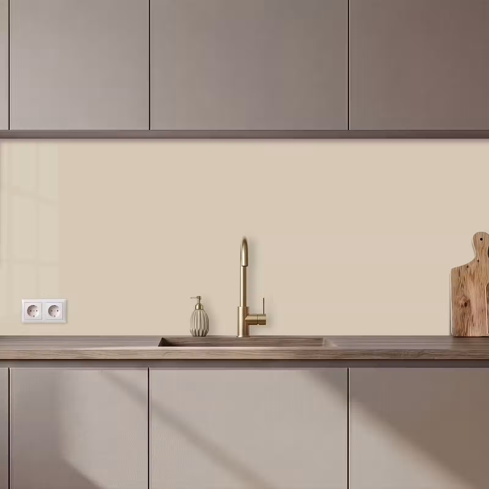 Keuken achterwand - Baked - Biscuit - Nude — 1