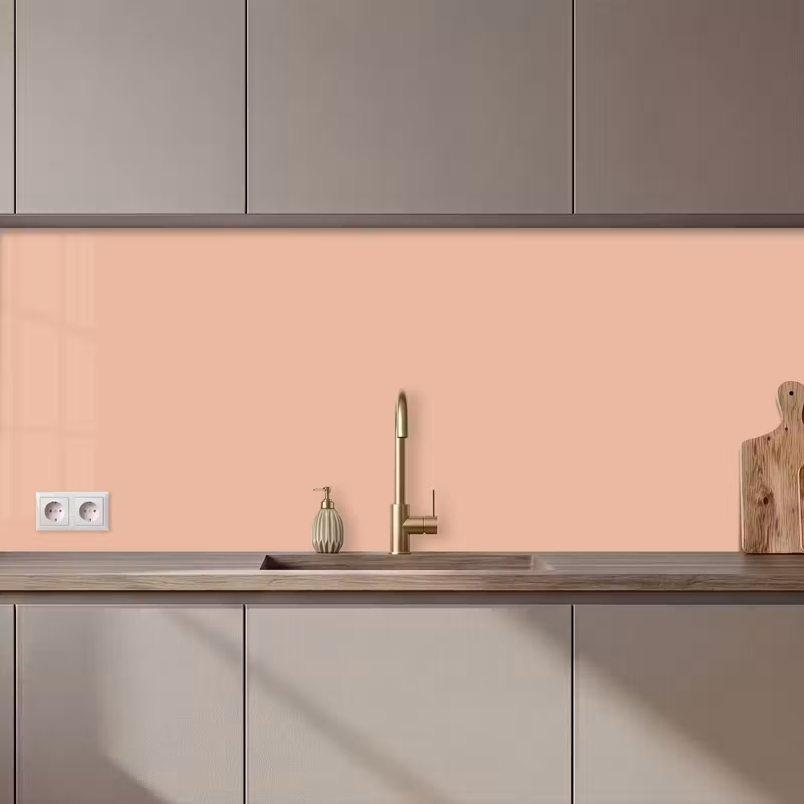 Keuken achterwand - Blush - Terracotta - Nude — 1