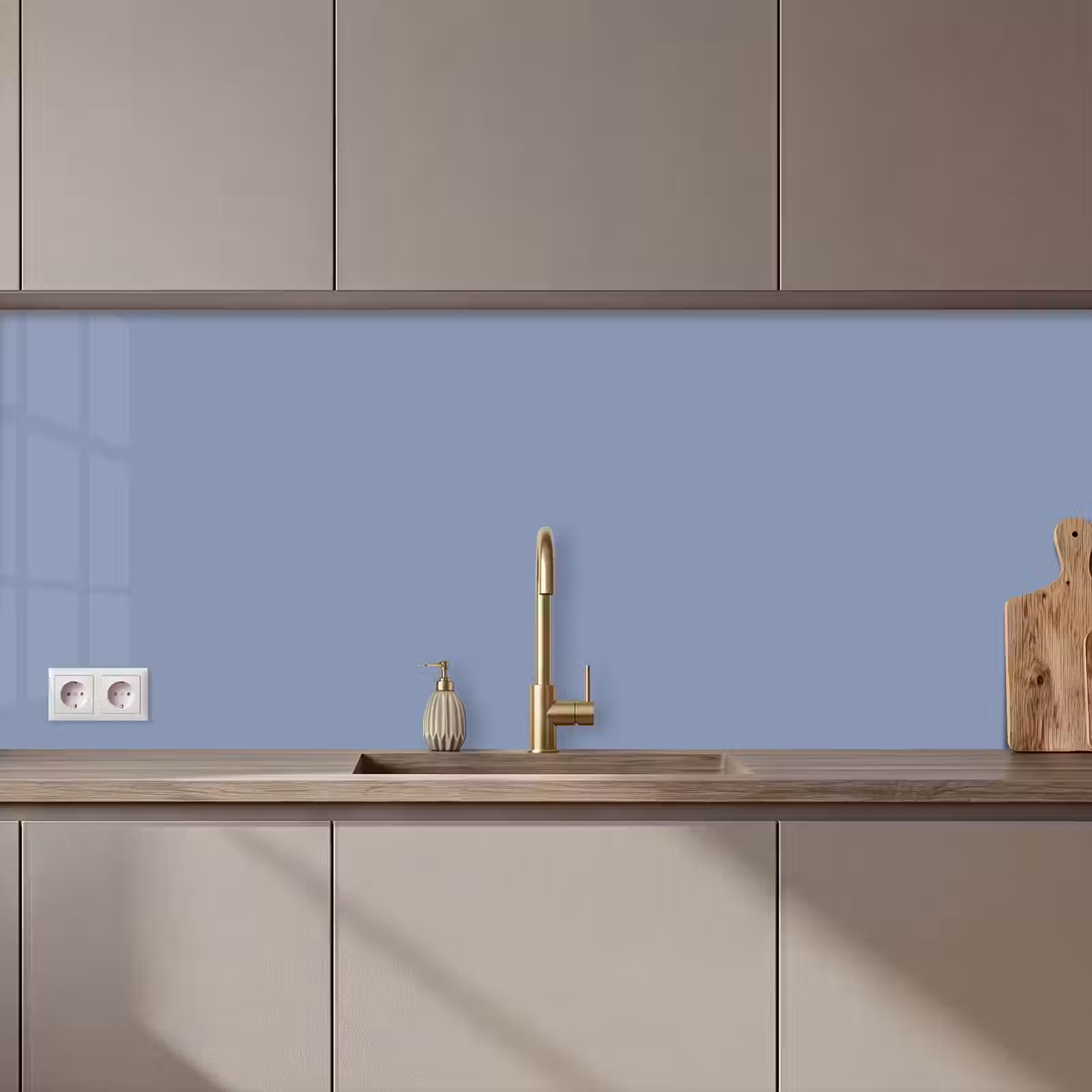 Keuken achterwand - Canary - Champ - Blauw — 1