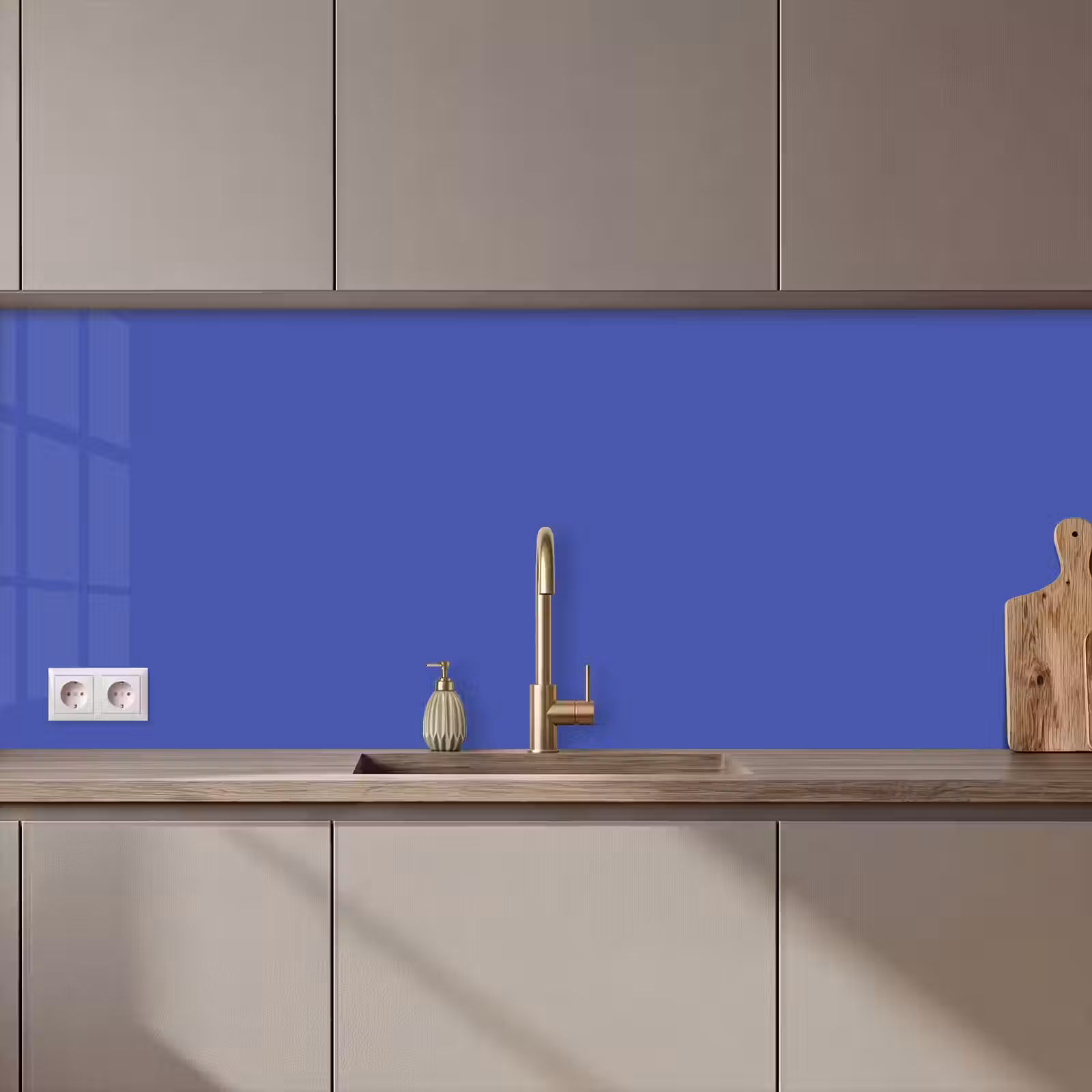 Keuken achterwand - Chinese - Blue - Blauw — 1