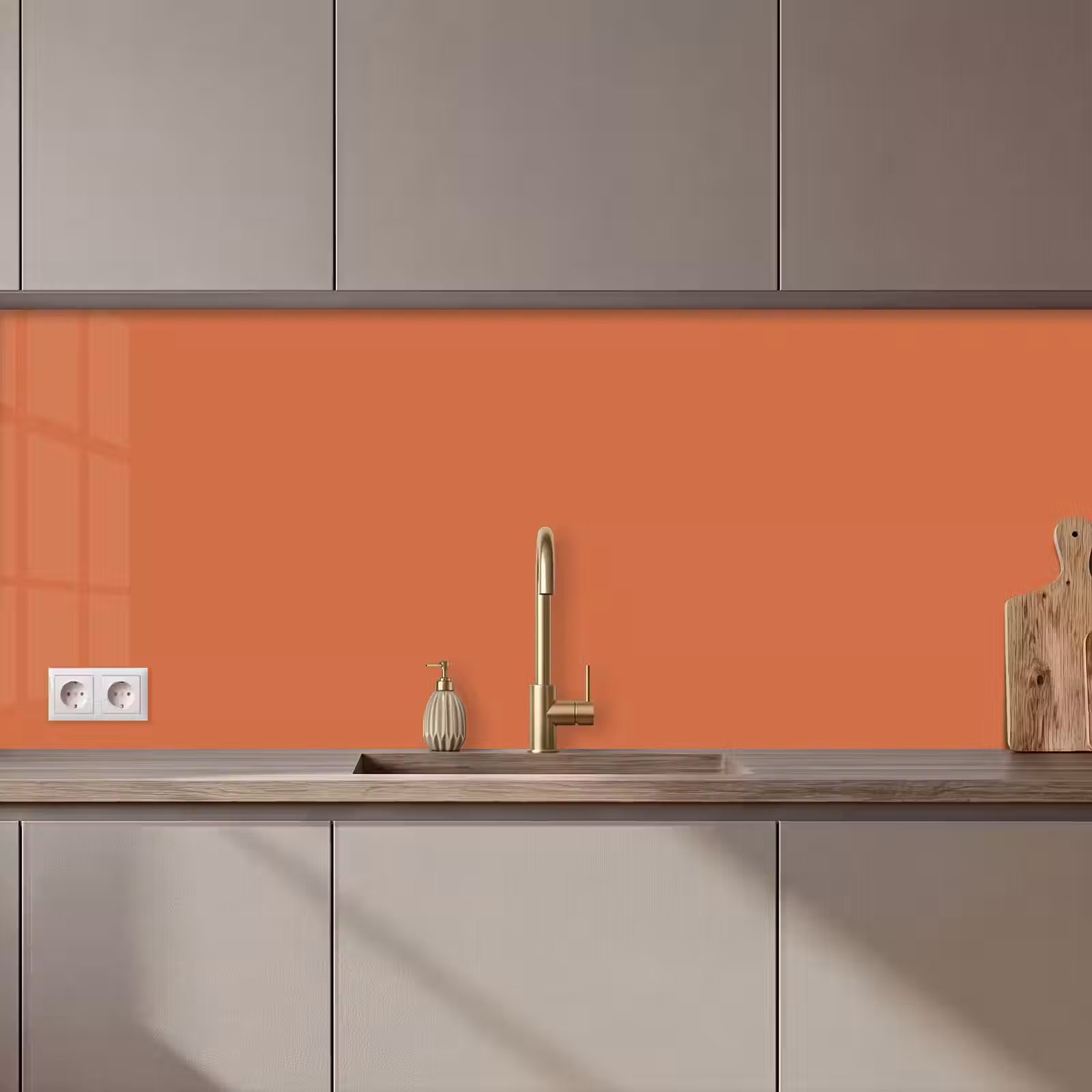 Keuken achterwand - Classic - Terracotta - Oranje — 1