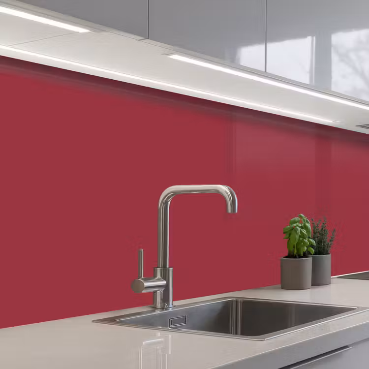 Keuken achterwand - Antique - Ruby - Rood — 2