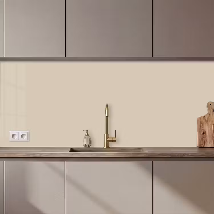 Keuken achterwand - Baked - Biscuit - Nude — 1