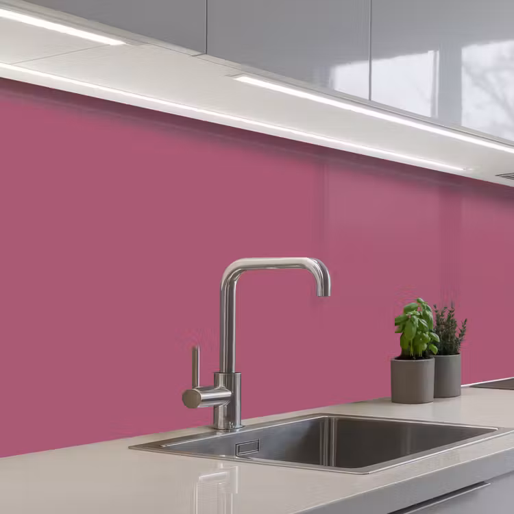 Keuken achterwand - Berry - Roze -Pink — 2