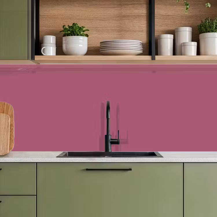Keuken achterwand - Berry - Roze -Pink — 8
