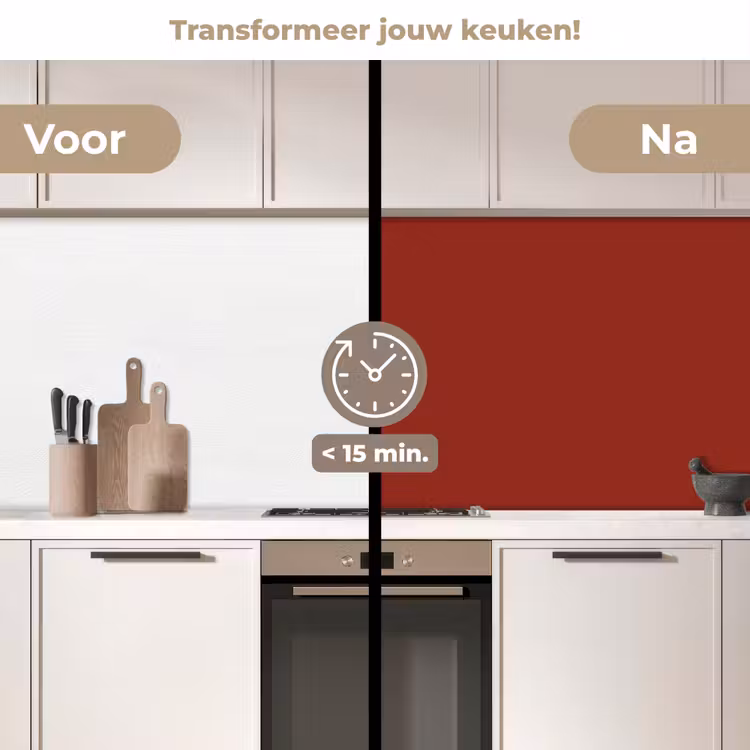 Keuken achterwand - Burnt - Copper - Rood — 3