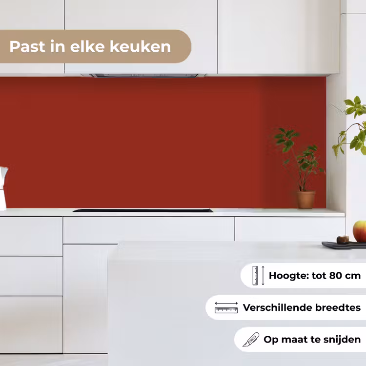 Keuken achterwand - Burnt - Copper - Rood — 7