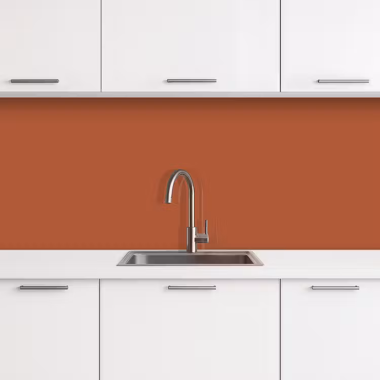 Keuken achterwand - Burnt - Sienna - Oranje — 4