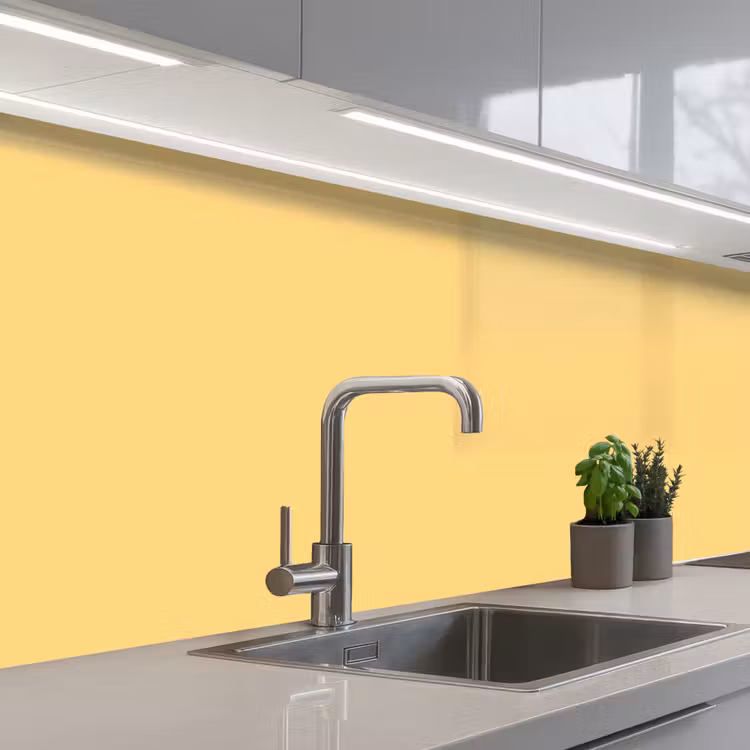 Keuken achterwand - Butter - Geel - Yellow — 2