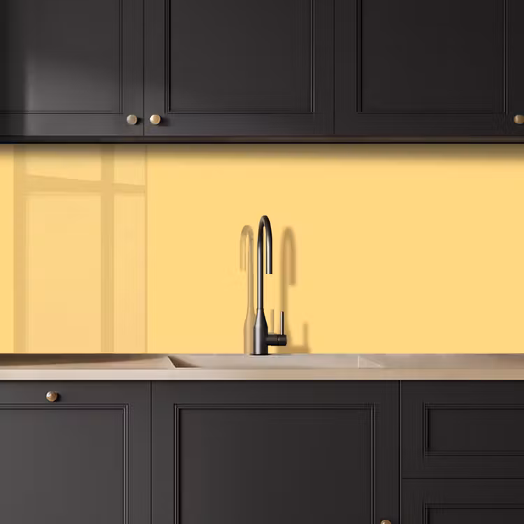 Keuken achterwand - Butter - Geel - Yellow — 6