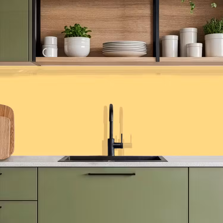 Keuken achterwand - Butter - Geel - Yellow — 8