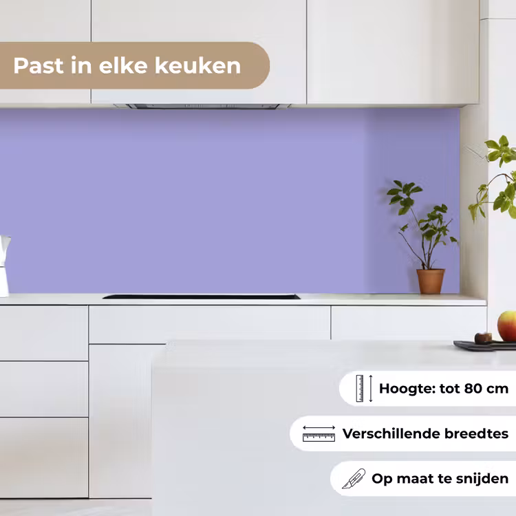 Keuken achterwand - Ceil - Paars - Lila — 7