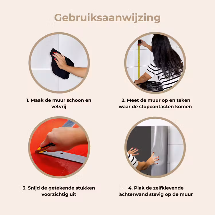 Keuken achterwand - Charcoal - Grijs- Grey — 9