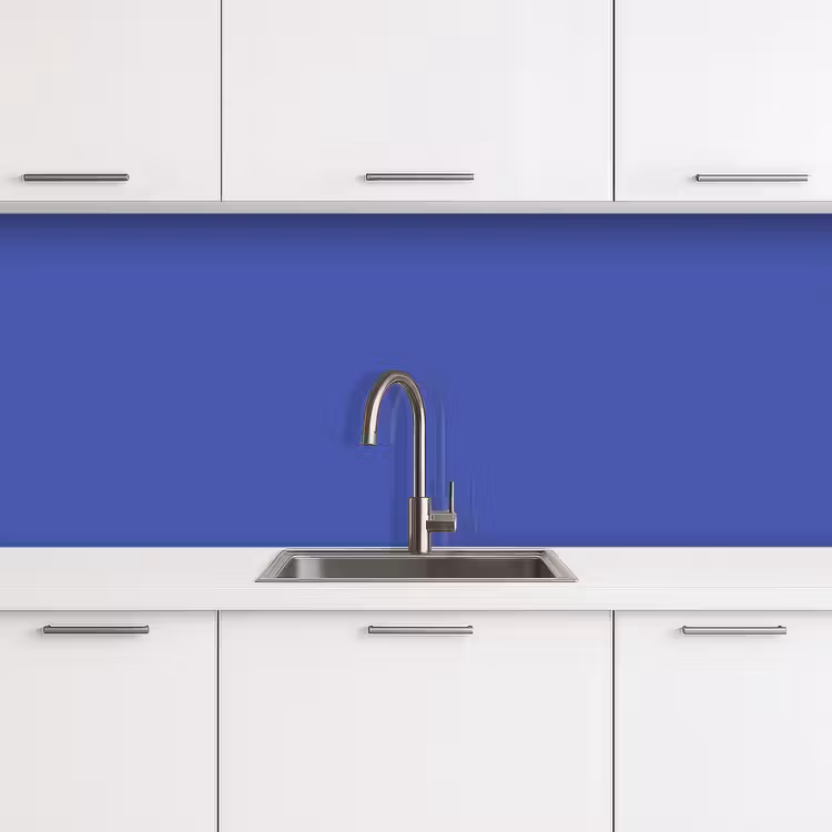 Keuken achterwand - Chinese - Blue - Blauw — 4