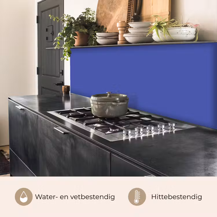 Keuken achterwand - Chinese - Blue - Blauw — 5