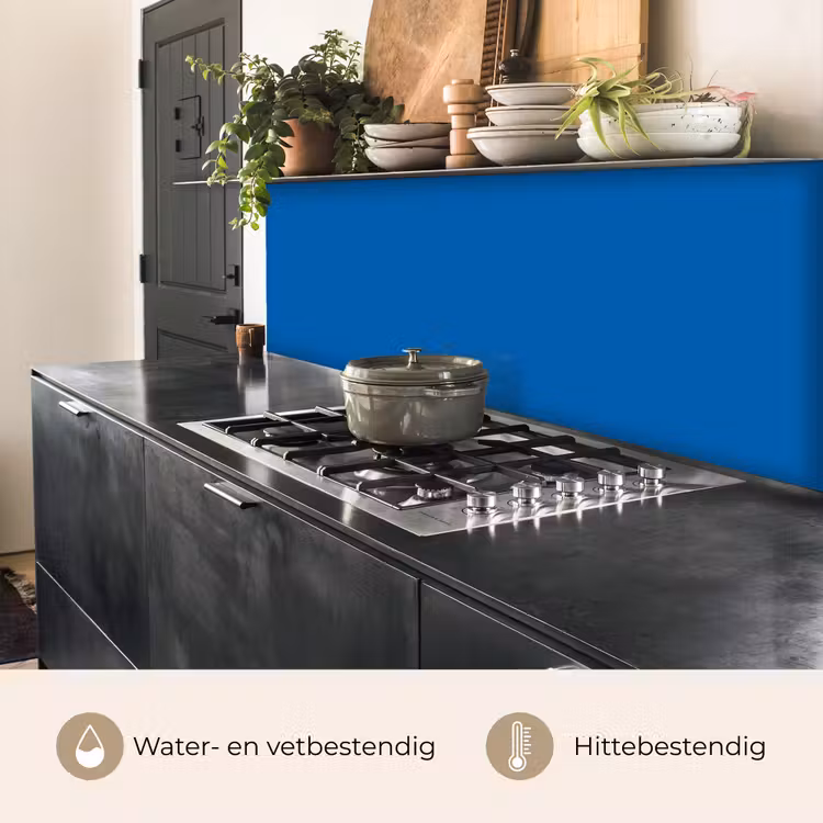 Keuken achterwand - Classic - Azure - Blauw — 5