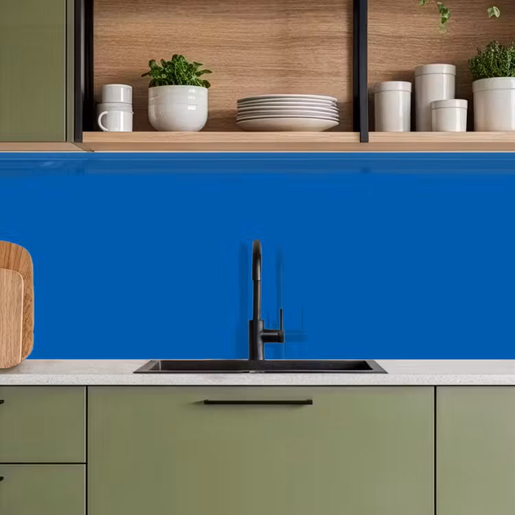 Keuken achterwand - Classic - Azure - Blauw — 8