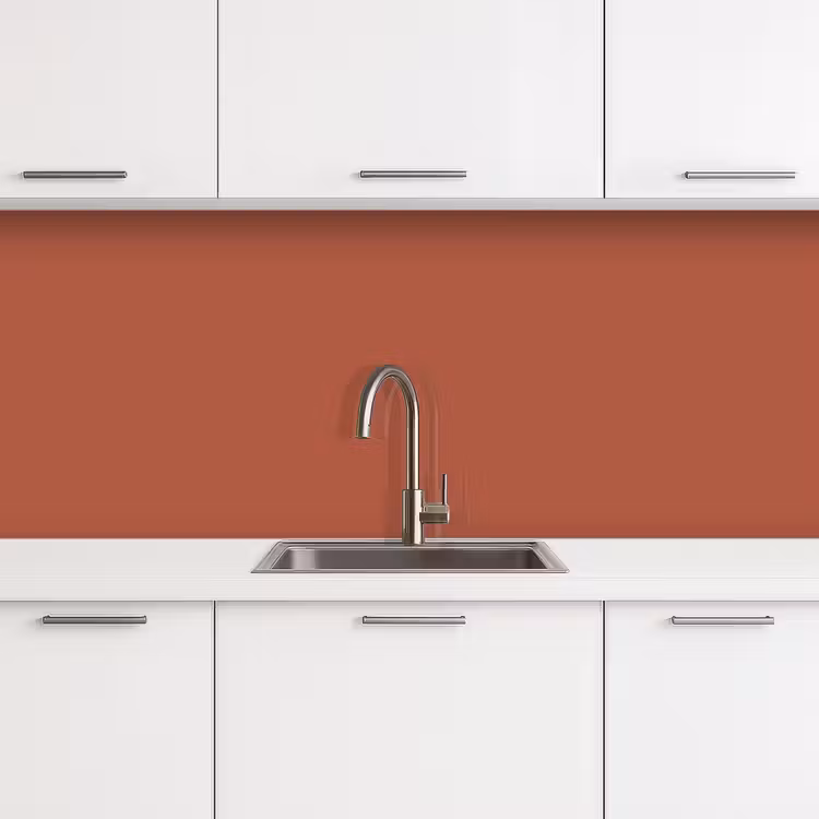 Keuken achterwand - Copperhead - Oranje - Bruin — 4