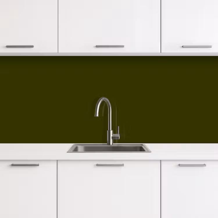 Keuken achterwand - Dark - Olive - Groen — 4