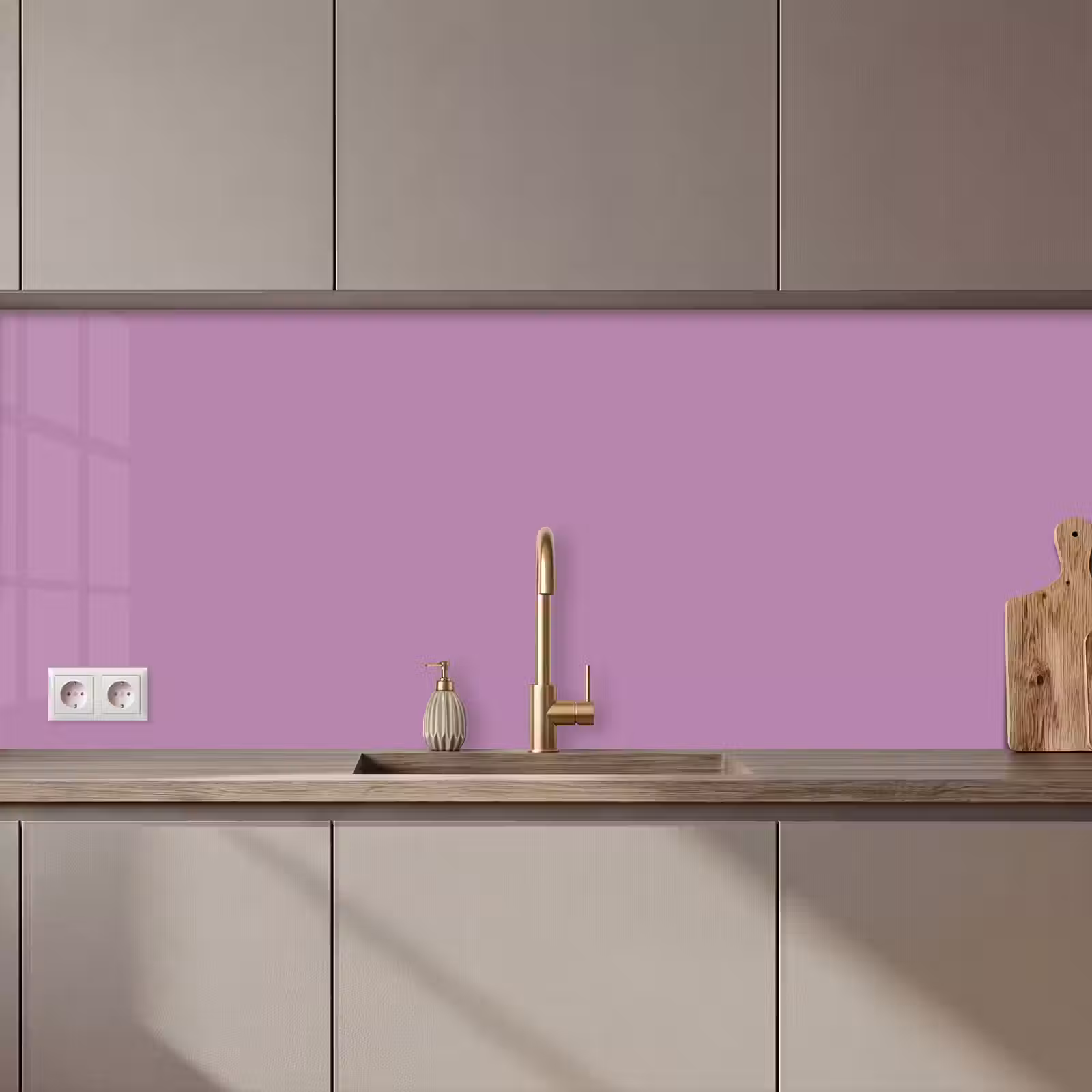 Keuken achterwand - Antique - Orchid - Paars — 1