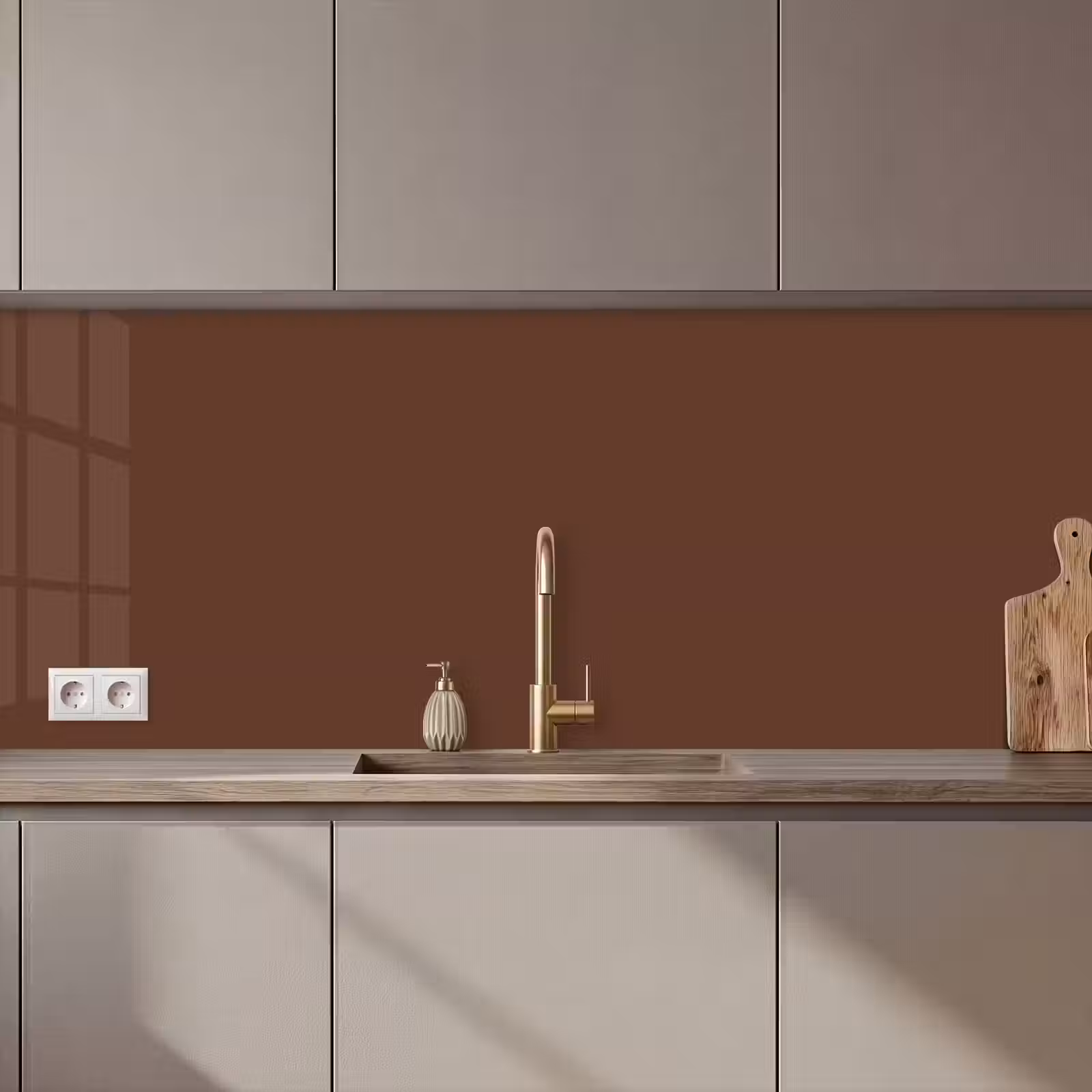 Keuken achterwand - Deep - Clay - Brown - Bruin — 1
